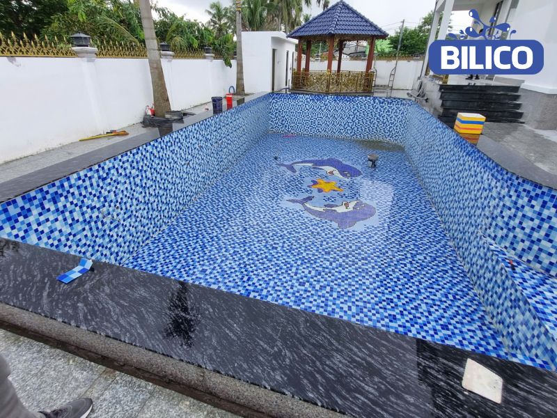 Dự án thi công và lắp đặt thiết bị bể bơi tại xã Quảng La