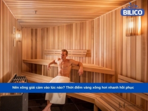 Nên xông giải cảm vào lúc nào