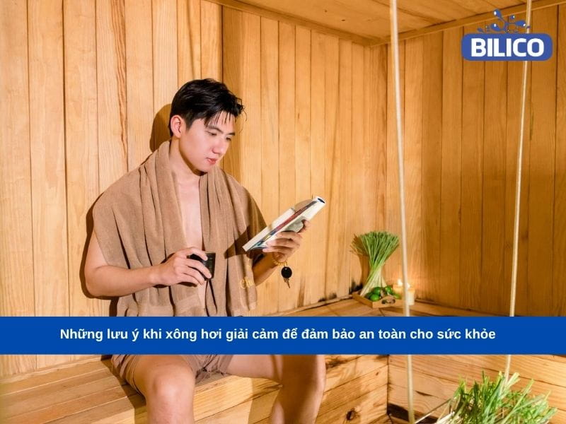 Những lưu ý khi xông hơi giải cảm