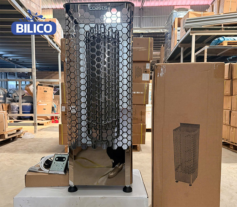 Máy xông Coast LD được đánh giá tiết kiệm điện năng