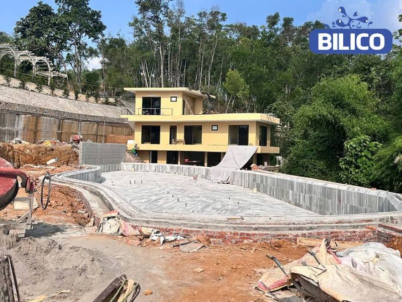 thuyết minh biện pháp thi công bể bơi